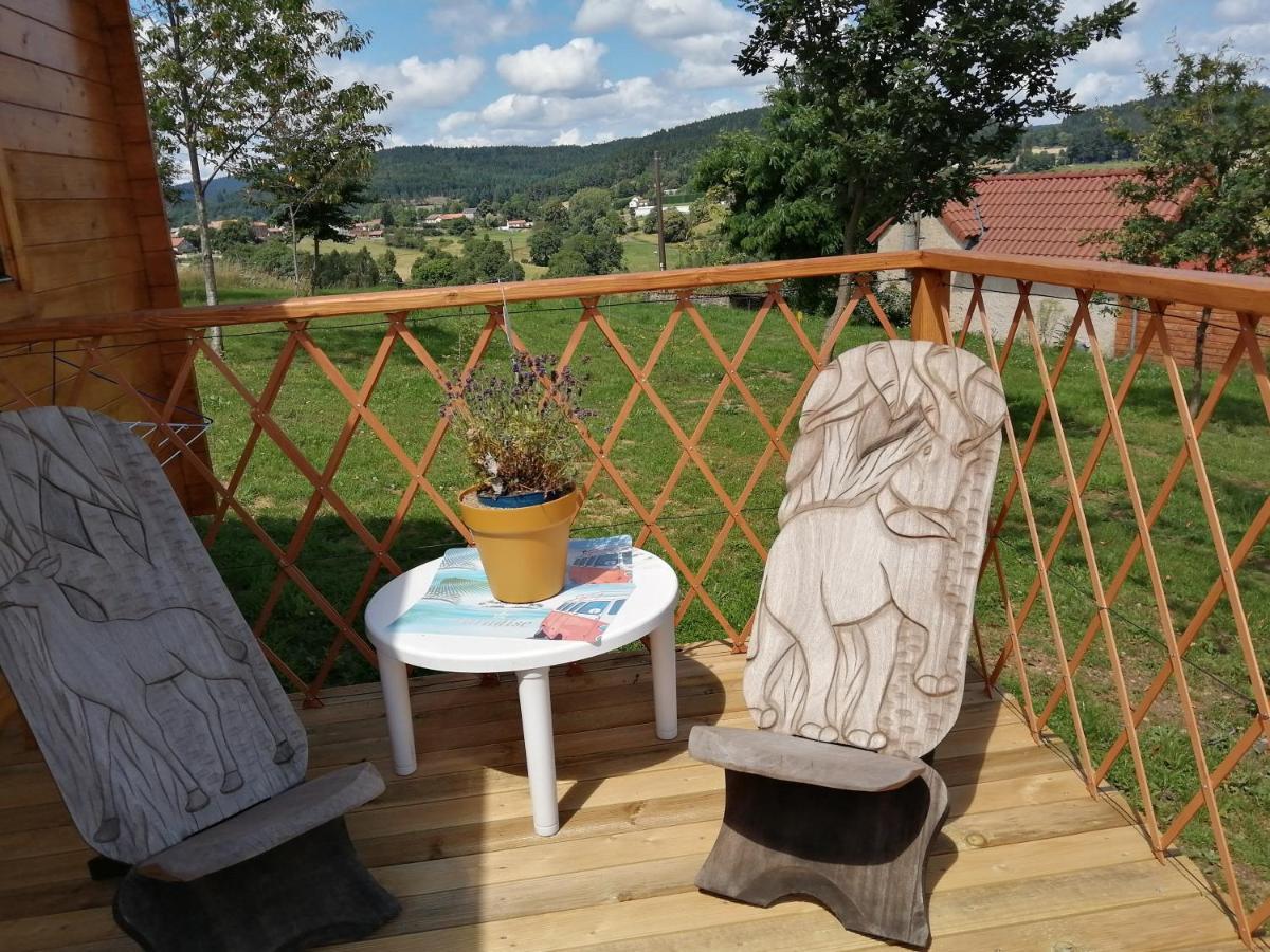 Le Chalet Des Etoiles Champagnac-le-Vieux Εξωτερικό φωτογραφία