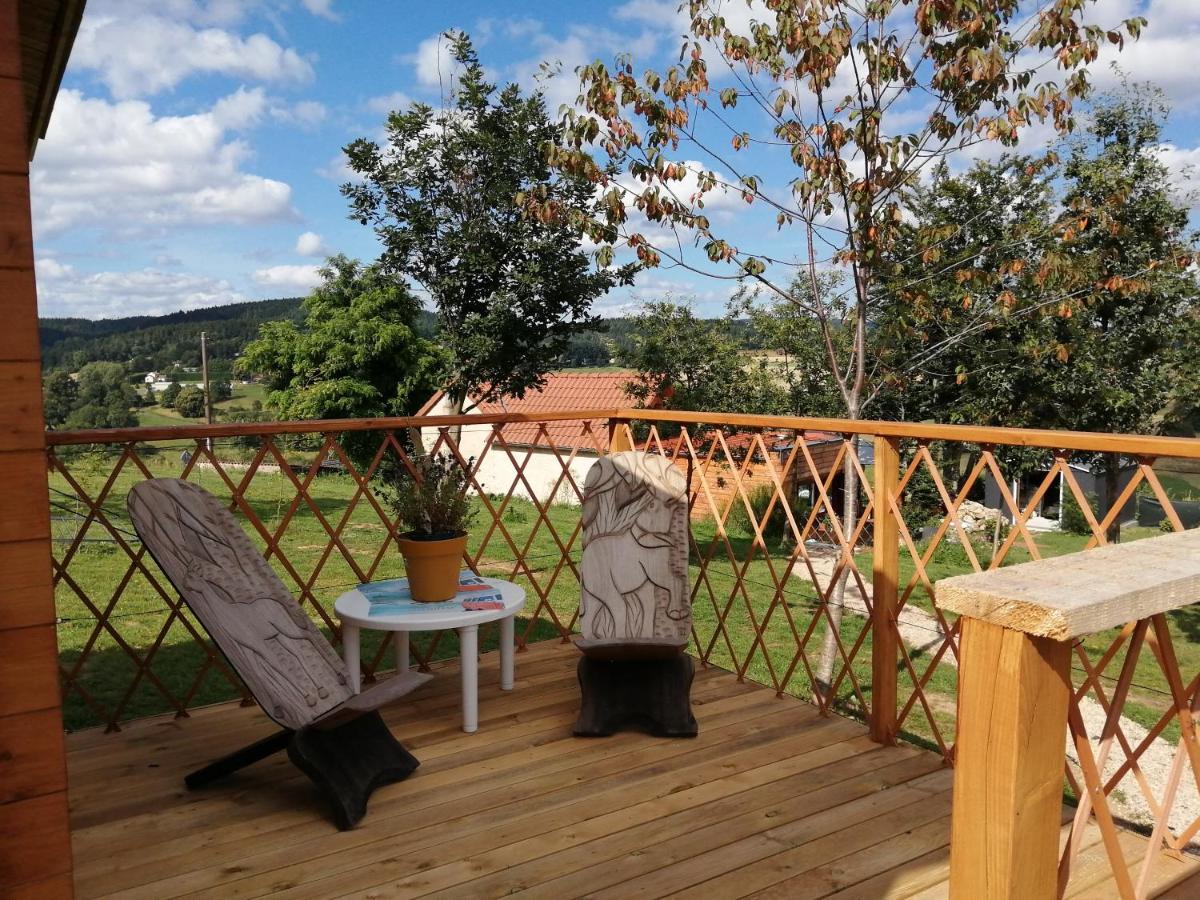 Le Chalet Des Etoiles Champagnac-le-Vieux Εξωτερικό φωτογραφία
