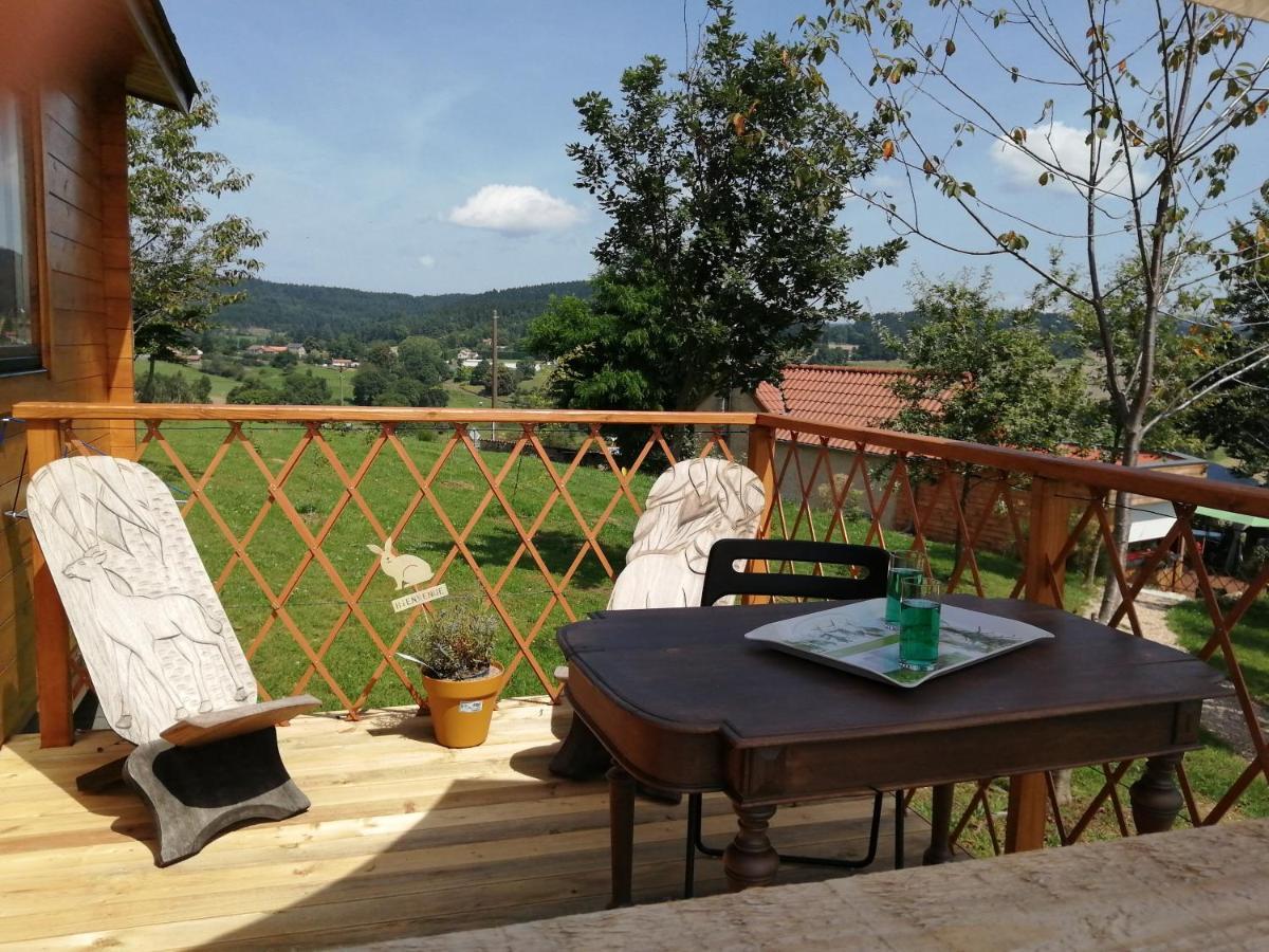 Le Chalet Des Etoiles Champagnac-le-Vieux Εξωτερικό φωτογραφία